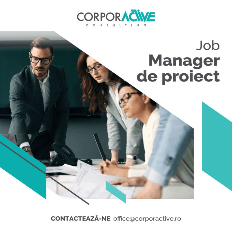 Job - Manager de proiect